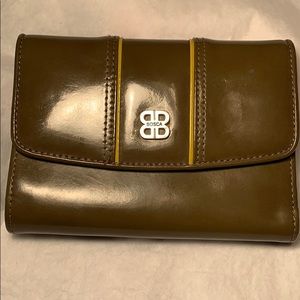 Bosca leather folding wallet GC hardly used